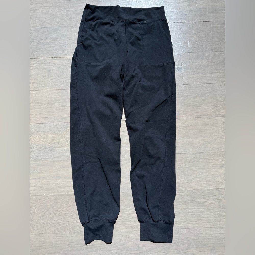 Zella Black Track Pants with Jogger Style and Elastic Waistband